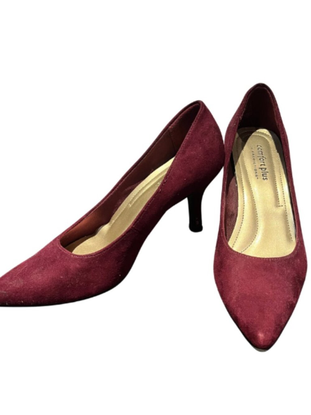 Deep Red Comfort Plus 3-Inch Heels